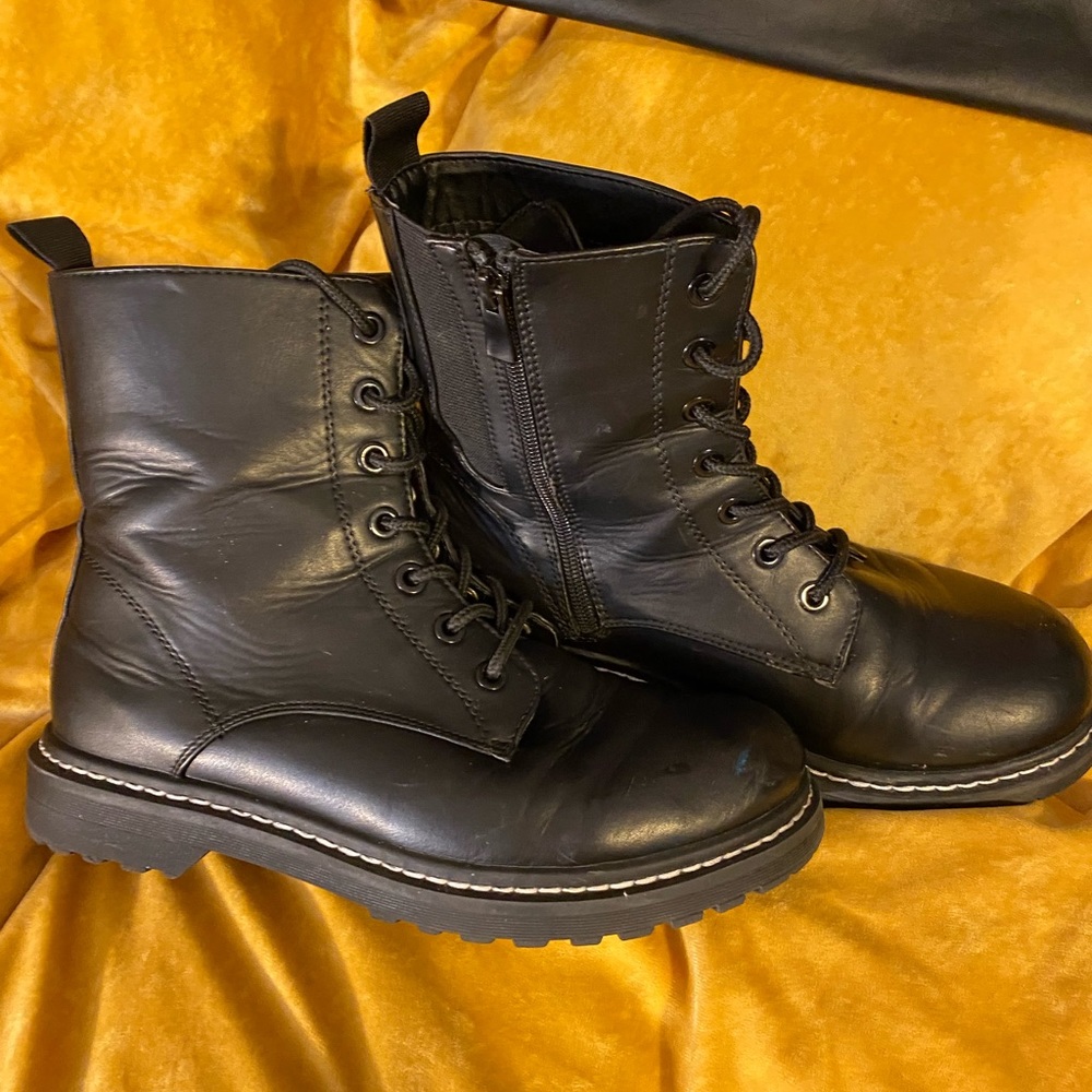 Torrid brand wide width Combat Boot.